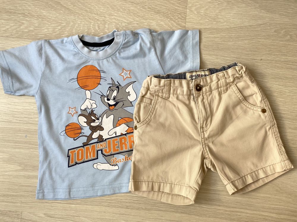 Риза,тениска и къси панталони за момче 3 години