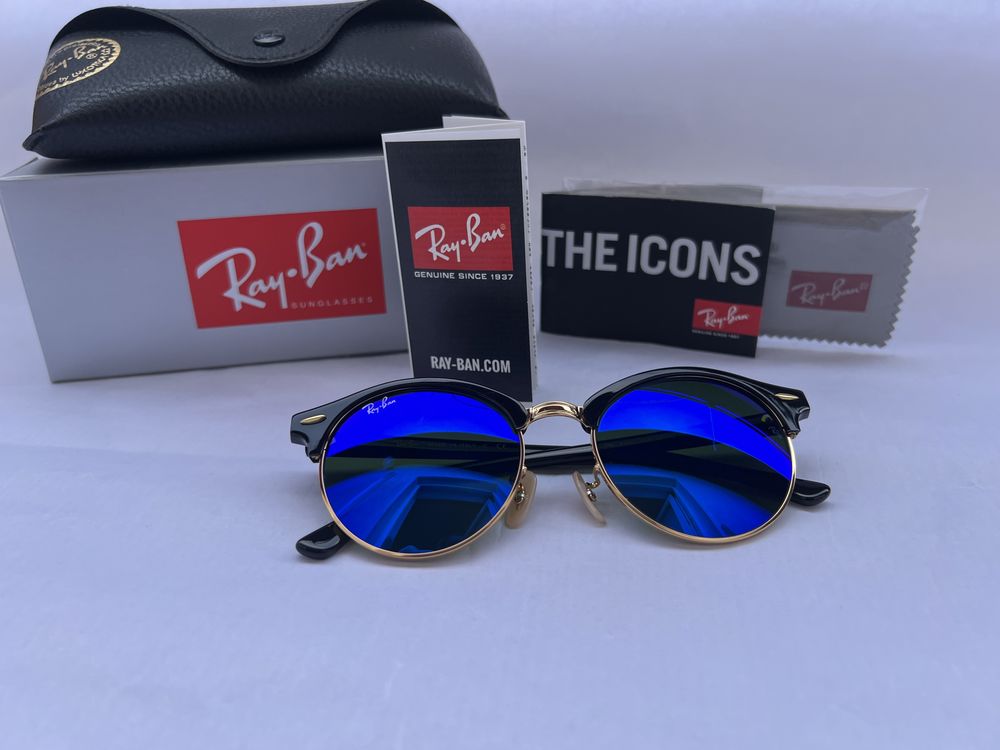 Ochelari de soare Ray Ban 4246 Clubround Noi