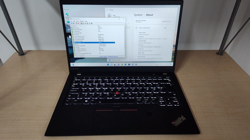 Laptop Ultrabook Lenovo X1 Carbon i7 6600 8GB RAM SSD 256 GB