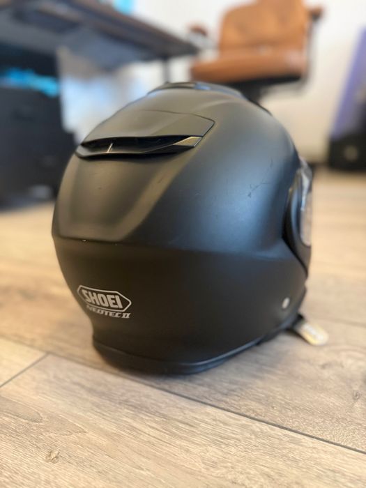 Casca moto Shoei Neotec 2 flip-up, marime L, negru mat, Sena integrat