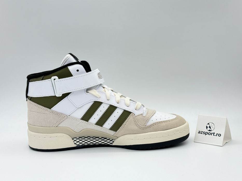 Adidas Forum Mid Noi Originali (42; 42 2/3; 44)