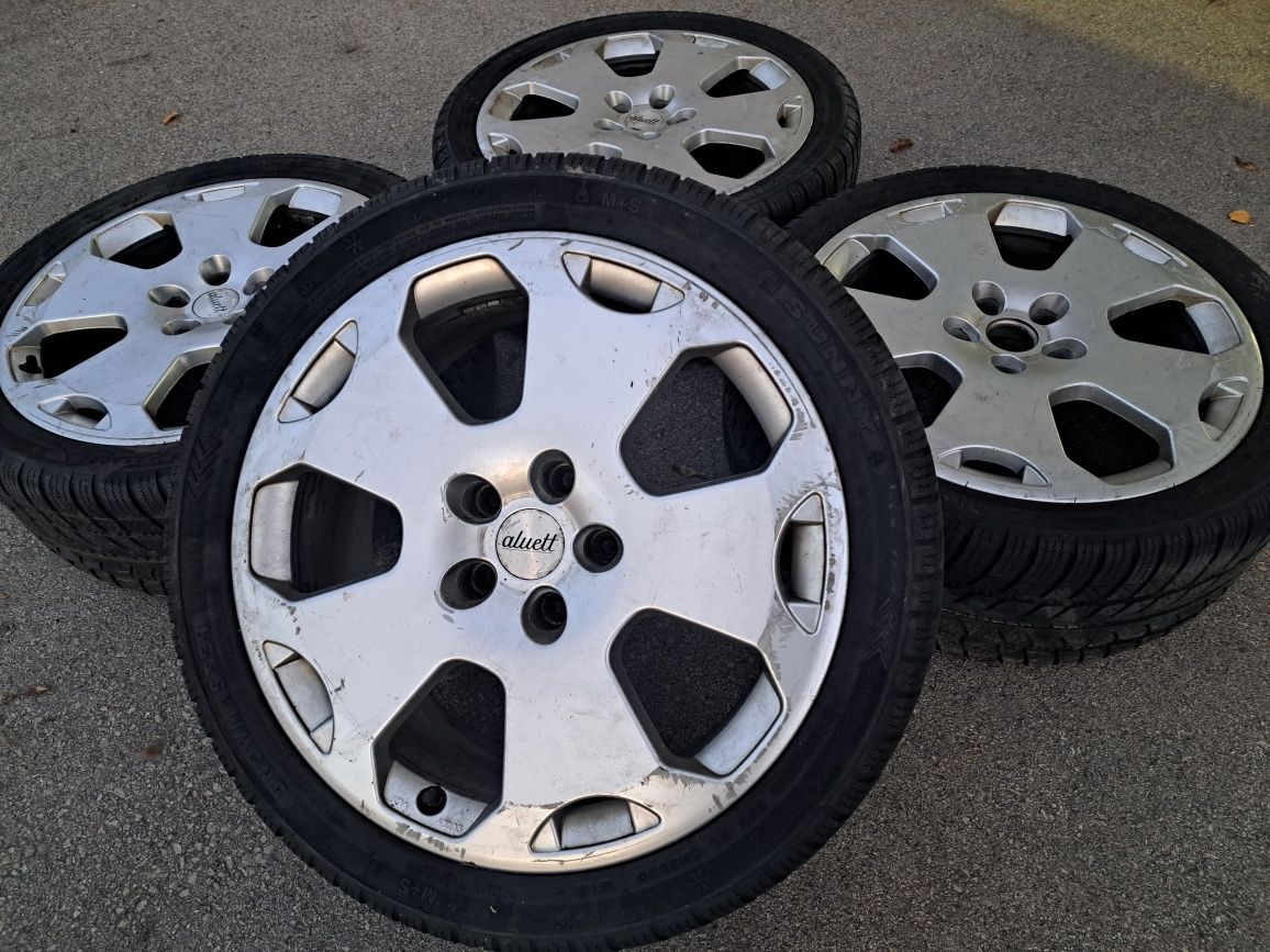 5х112/18 с гуми Ауди VW Шкода Сеат Мерцедес 5x112/18 Mercedes Audi