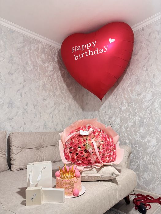 Цветы 101роза