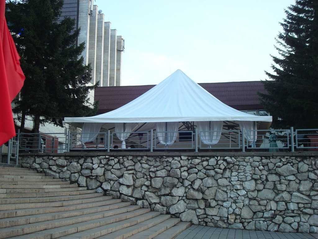 Тенты, шатры для кофе, ресторанов, летних площадок