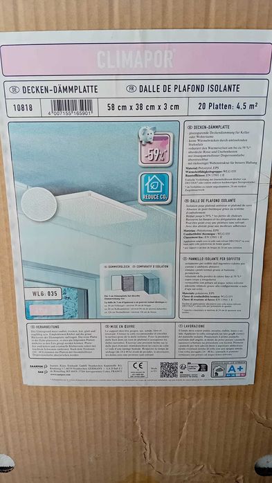 Panele tavan cu model  circa 90 metri patrati