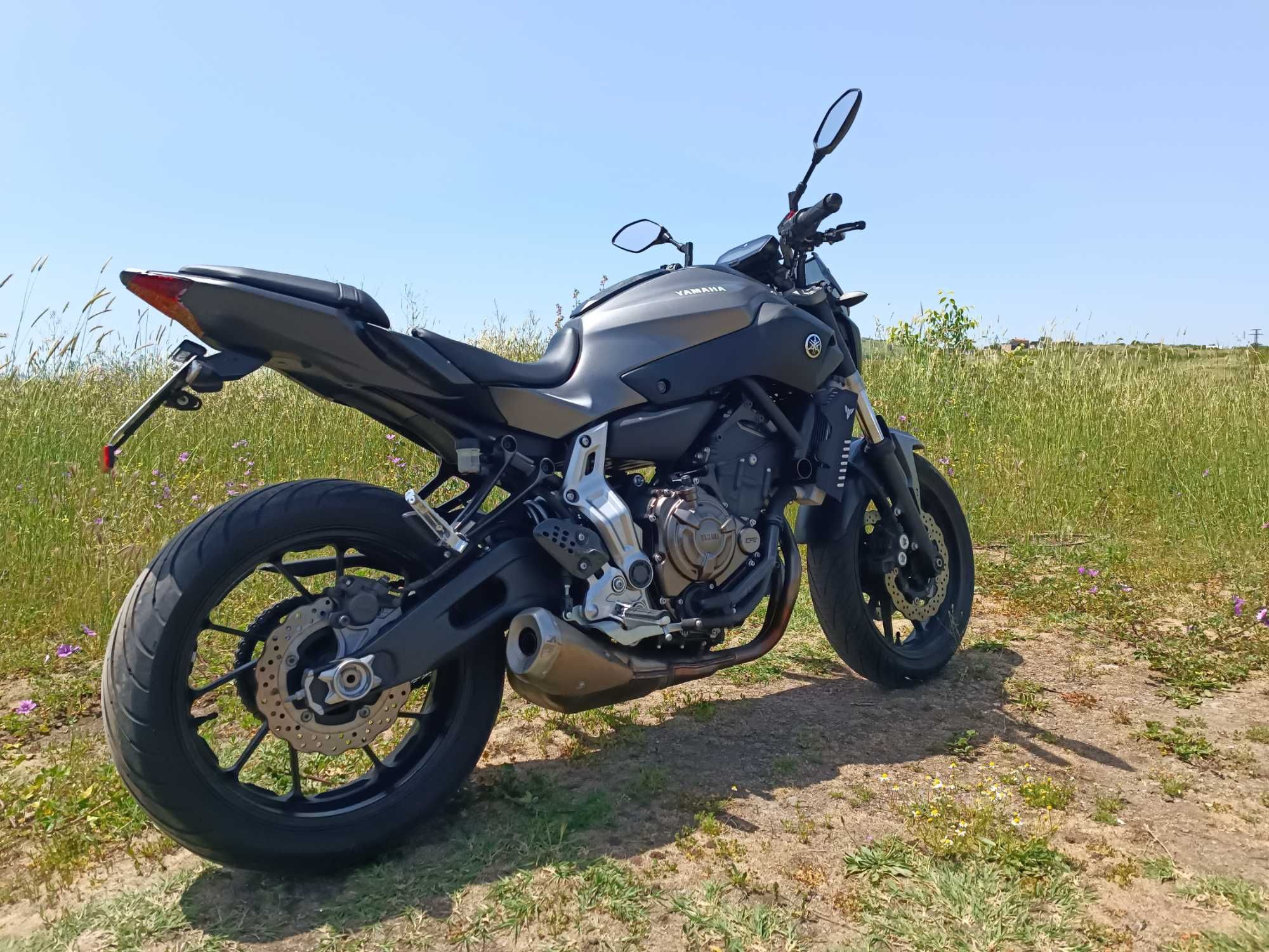 Мотор Yamaha MT07