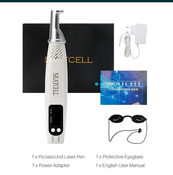 Мини пиколазер премахване на петна, татуировки NEATCELL