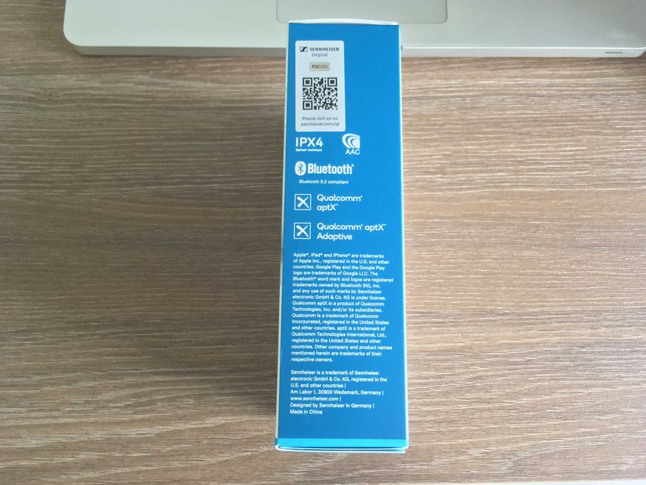 casti wireless Sennheiser CX Plus, noi sigilate, garantie 2 ani