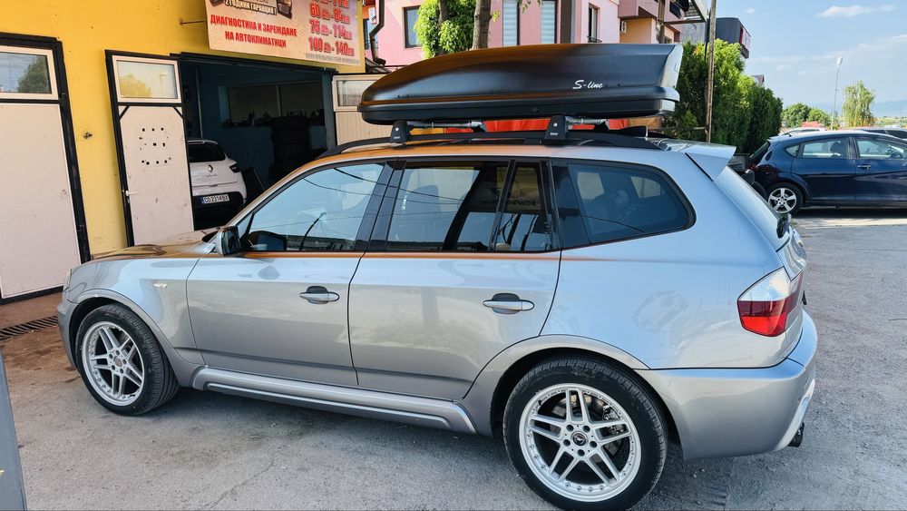 Автобокс Neumann S-Line DO Carbon matt, bmw x3  греди, Thule греди