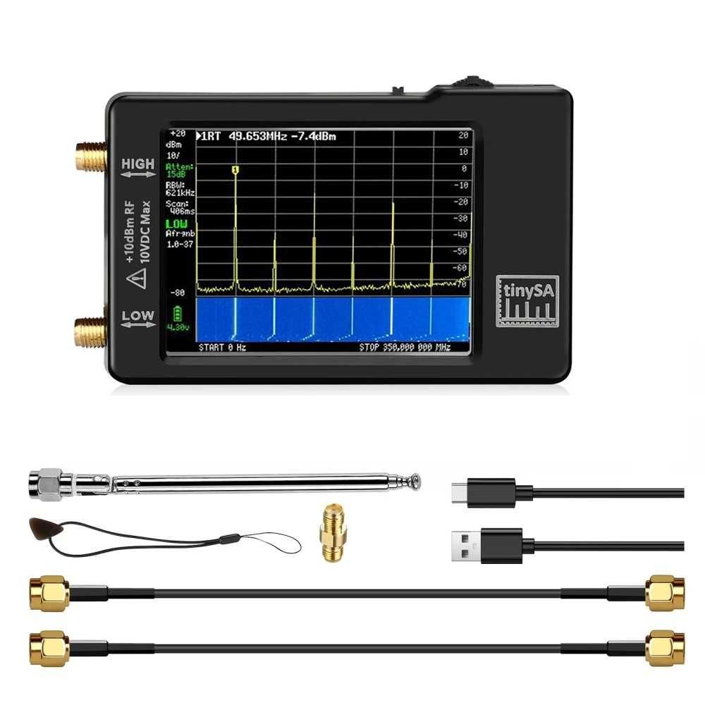 SA-01 Спектрален анализатор, 2.8" сензорен екран, обхват 100kHz-960MHz