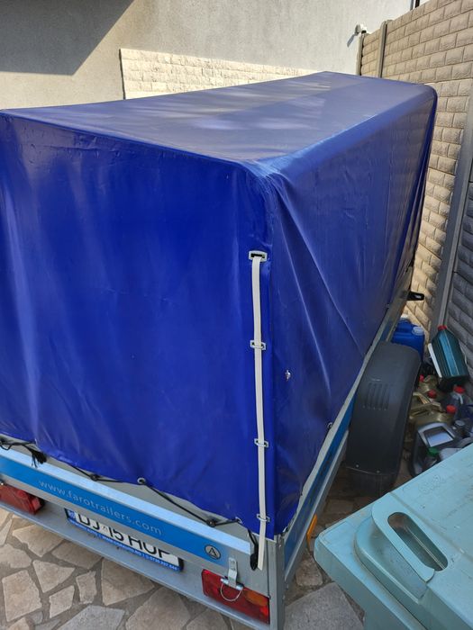 Remorca 750 kg FARO Polonia 236x125x149 ALKO cu prelata inmatriculata