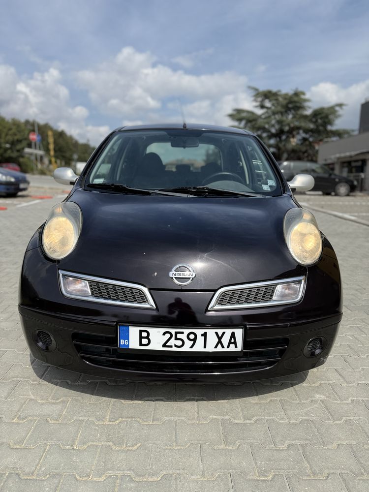 Nissan Micra 1.2i 80к.с. 2009г. 147000км. Климатик Всичко платено
