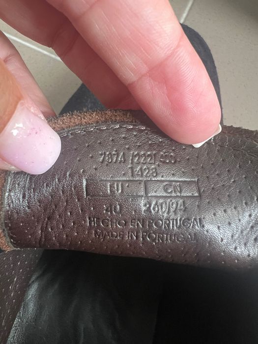 Ghete piele întoarsă MaSsimo Dutti