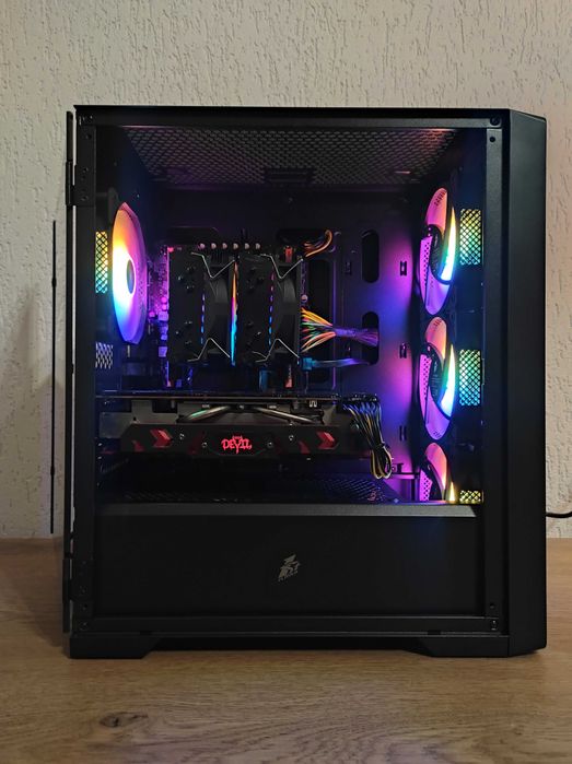 Бюджетен компютър / Xeon E5-2680 v4/ RX 580 8GB/ 16 GB RAM/ SSD+HDD