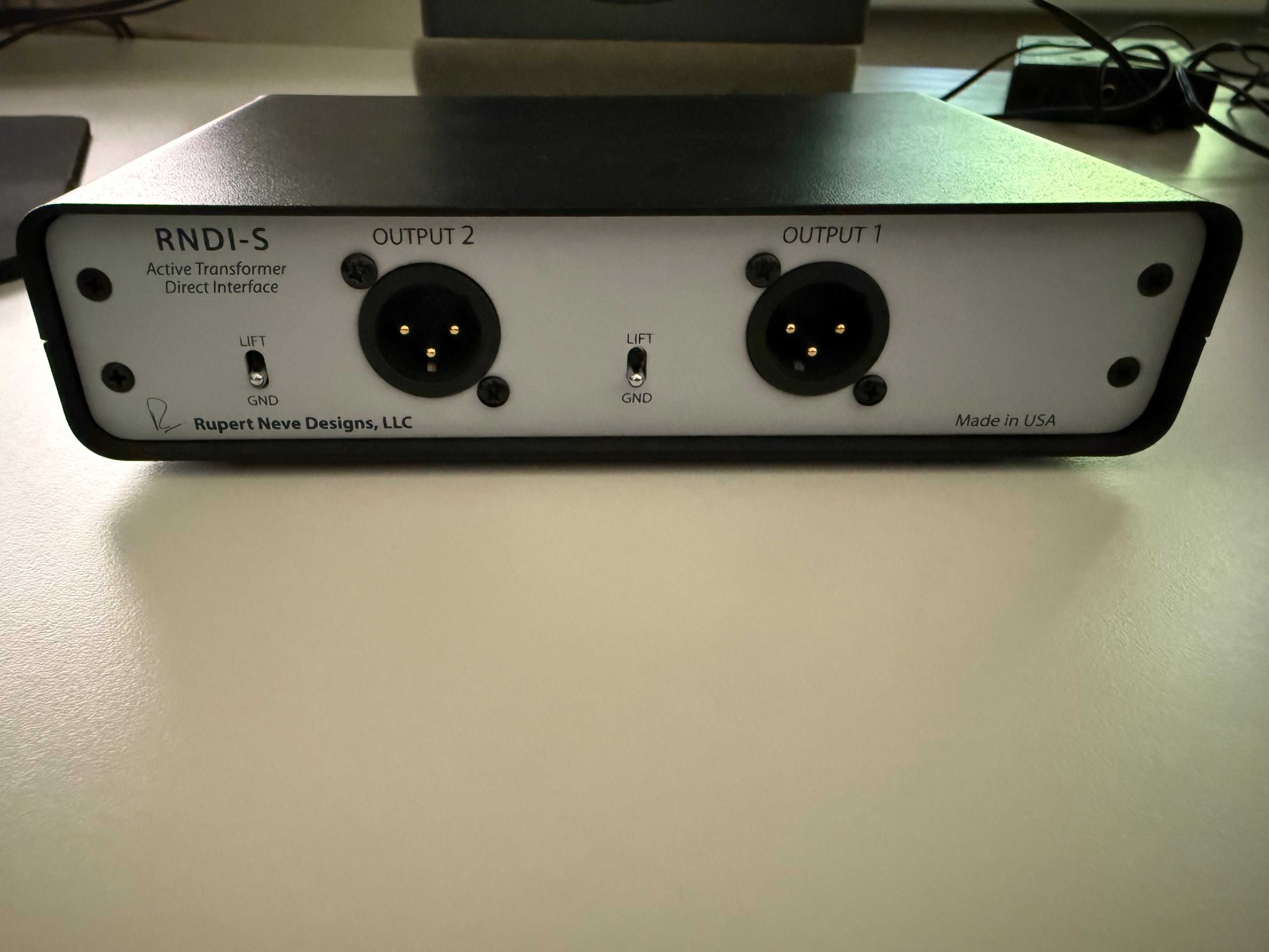 Rupert Neve Designs RNDI-S Active Stereo DI Box