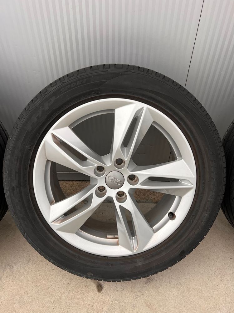 Set Roti/Jante OEM 5x112 18 Audi + 4 Anvelope Vara
