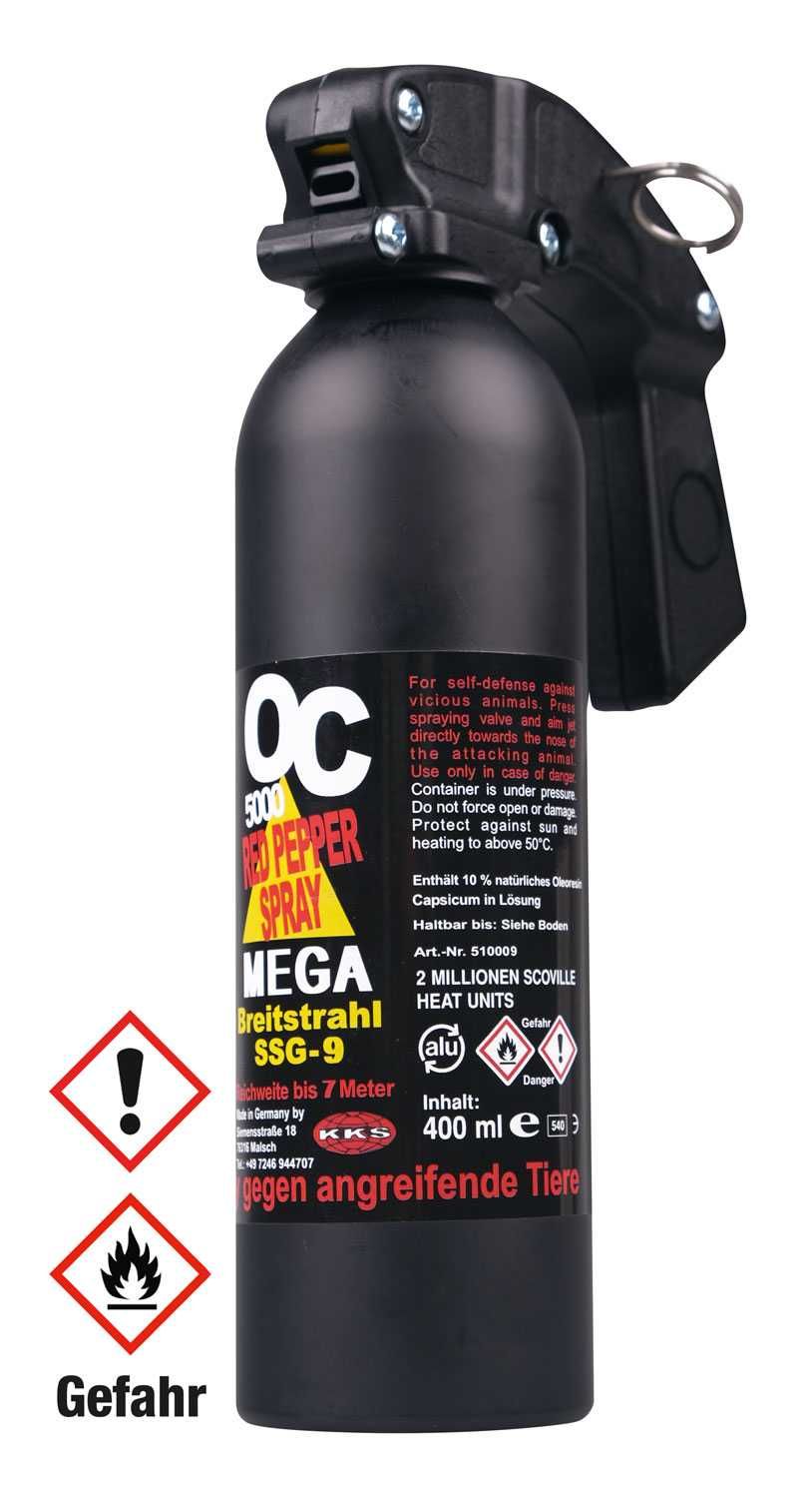 Spray paralizant impotriva animalelor si a agresorilor, 400ml,OC 5000