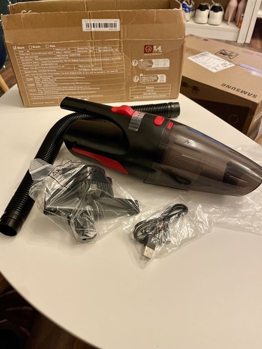 Безжична прахосмукачка за кола и дом