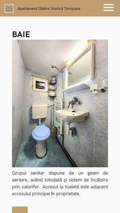 Apartament cladire istorica Timisoara - investitie la pret excelent!