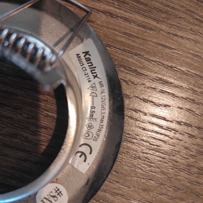 Set 10 spoturi incastrabile Kanlux Argus CT-2114,MR-16,12V,Gx5,35W