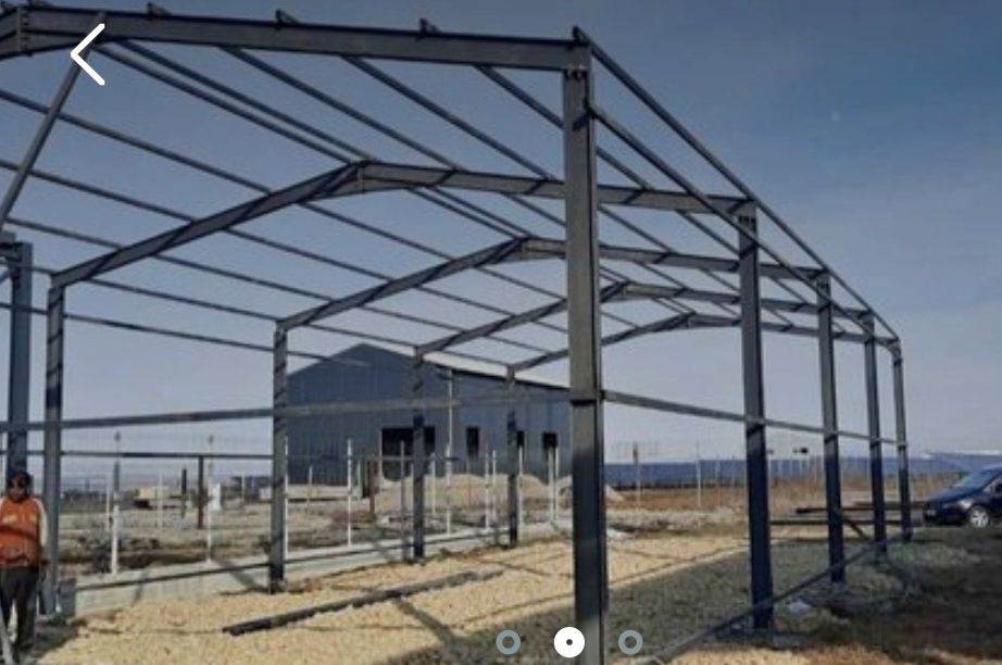 Vând hală metalică urgent 10 cu 20 4 m la streașină
