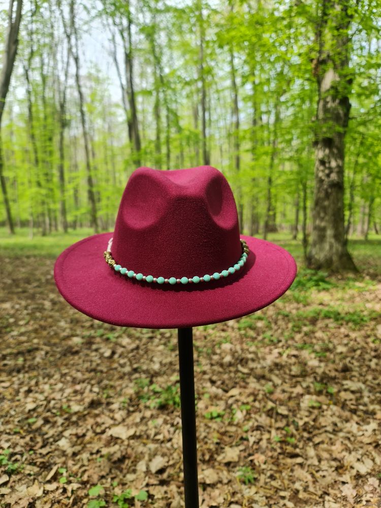 Palarii stil fedora cu accesoriul detașabil dama