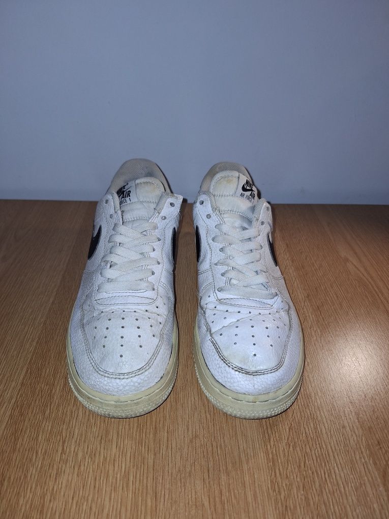 Nike Air Force 1 (Alb-Negru) 40,5