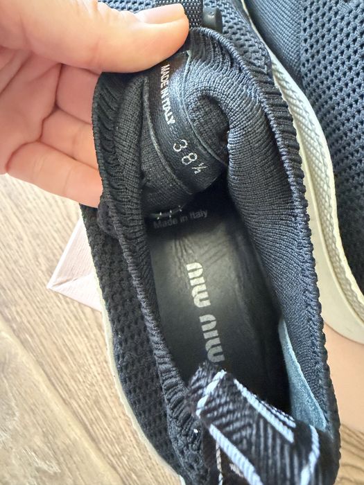 Sneackers/ adidasi MIU MIU, originali, 38,5