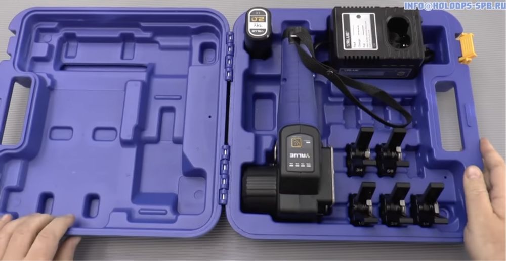 Trusa presa bercluit electrica VET-19Li value 1/4-3/4