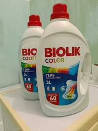 Гель для стирки Biolik color