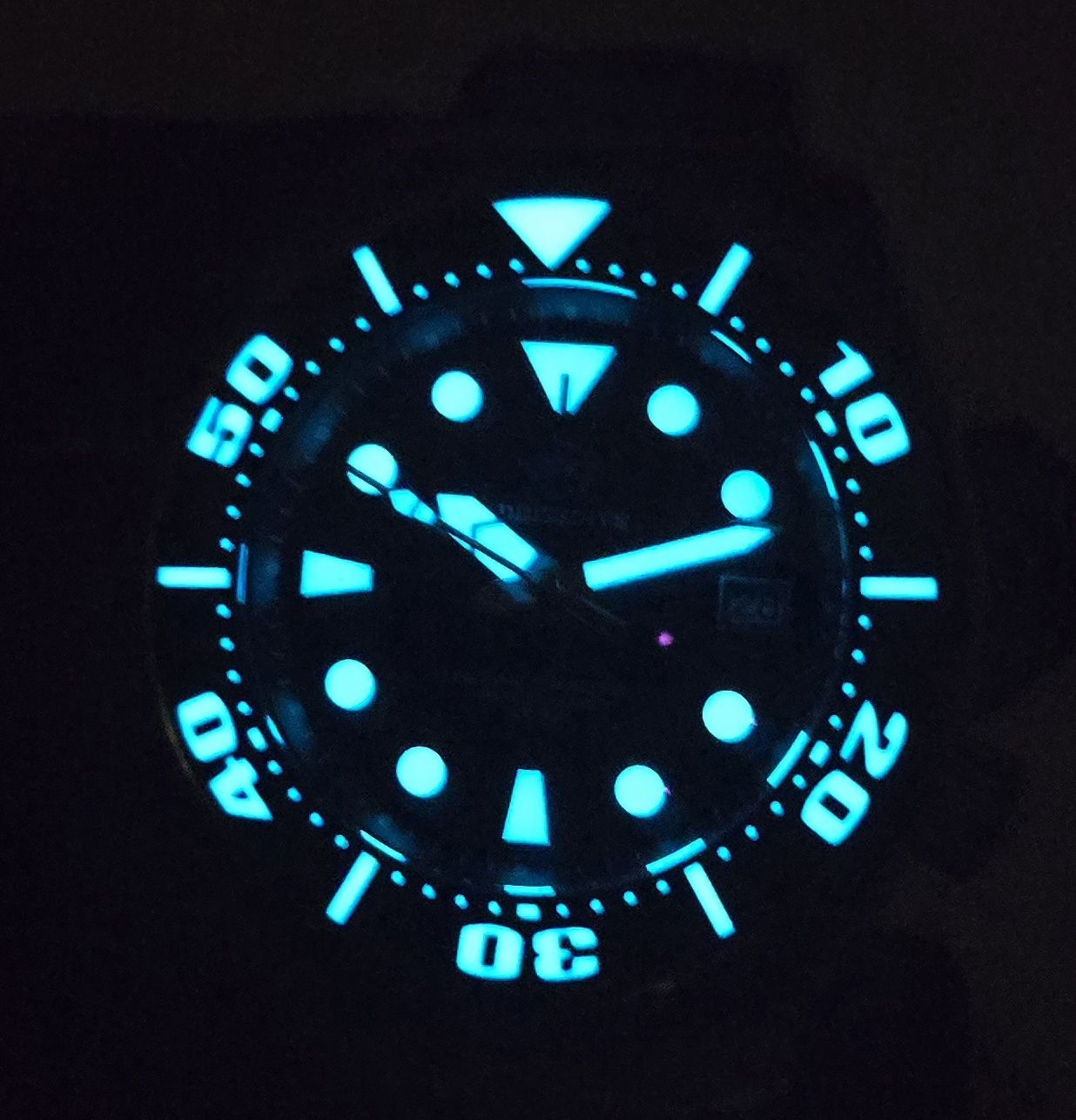 Seiko diver 200 m nh35a super lume bgw9 /tuna/homage Addiesdive