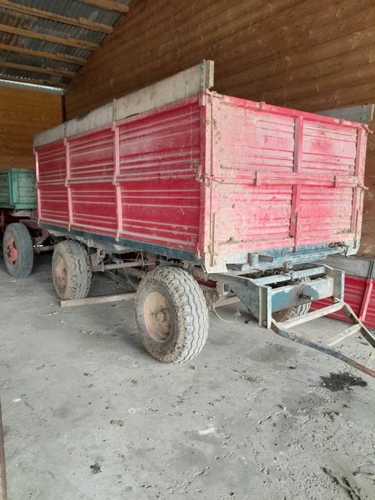 Remorca basculabila 3 părți cu pompa pe cardan