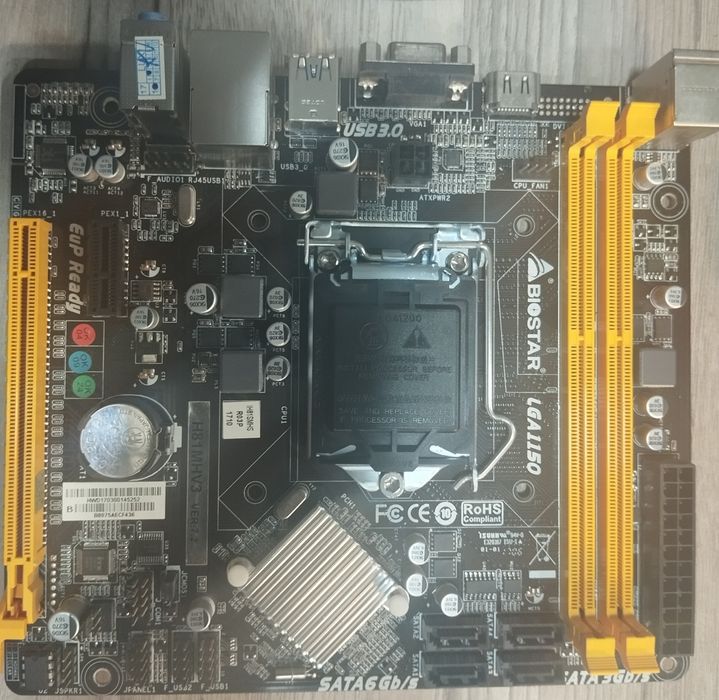 Материнская плата h81 + ddr3 4gb