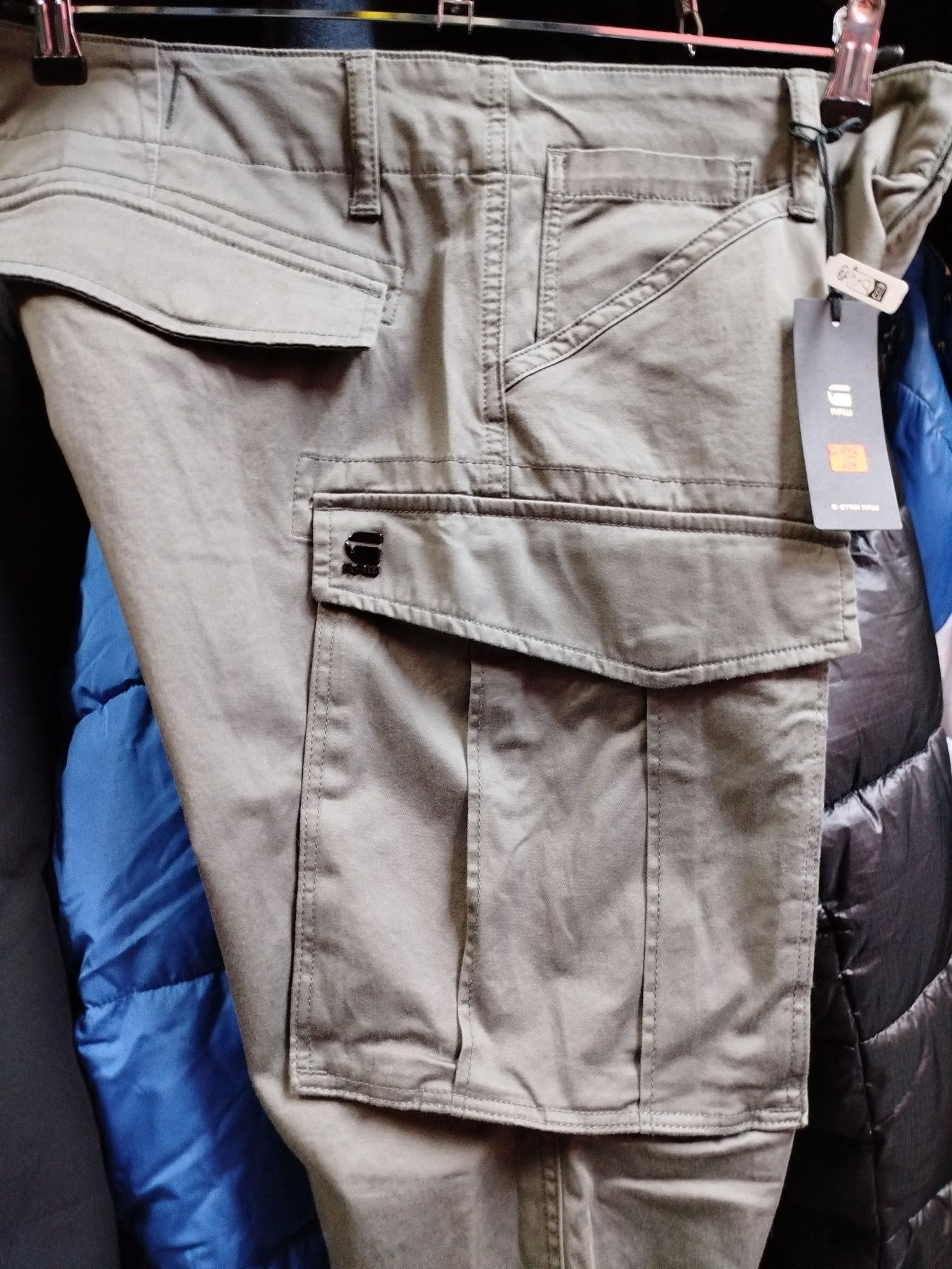 Оригинален карго панталон G-Star Raw Cargo 3D Tapered нов мъжки