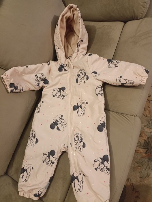 Salopetă Combinezon iarna  Minnie fete mărime 86
