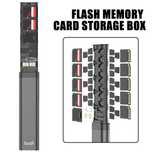 Memory card storage box