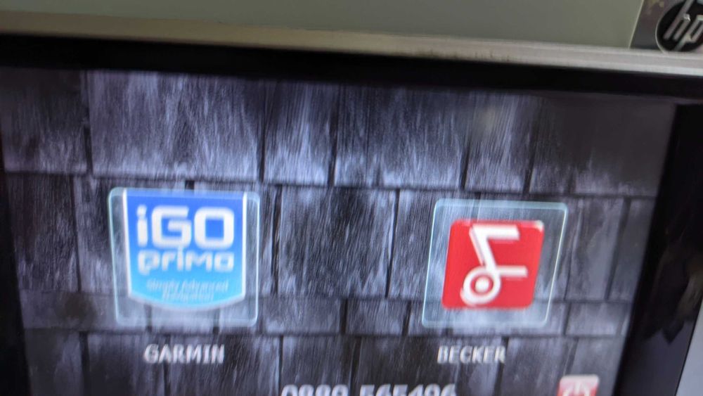 Навигация висок клас за камион Becker 5"