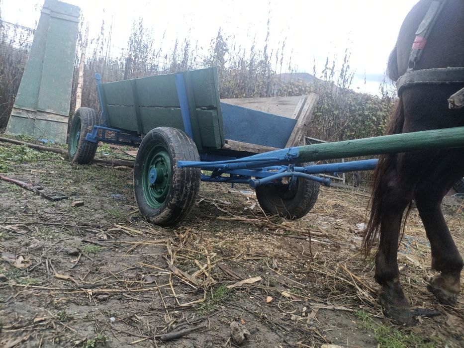 Vând sau schimb căruț ușor