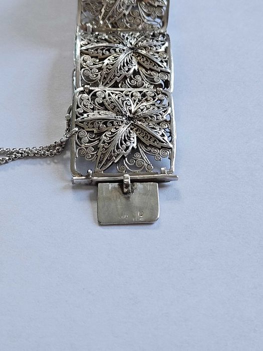 Филигранна гривна СРЕБРО 800