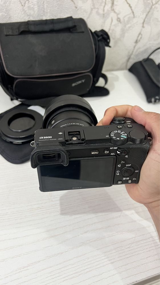 Продам фотокамеру Sony Alpha A6600 Kit 16-50mm черный