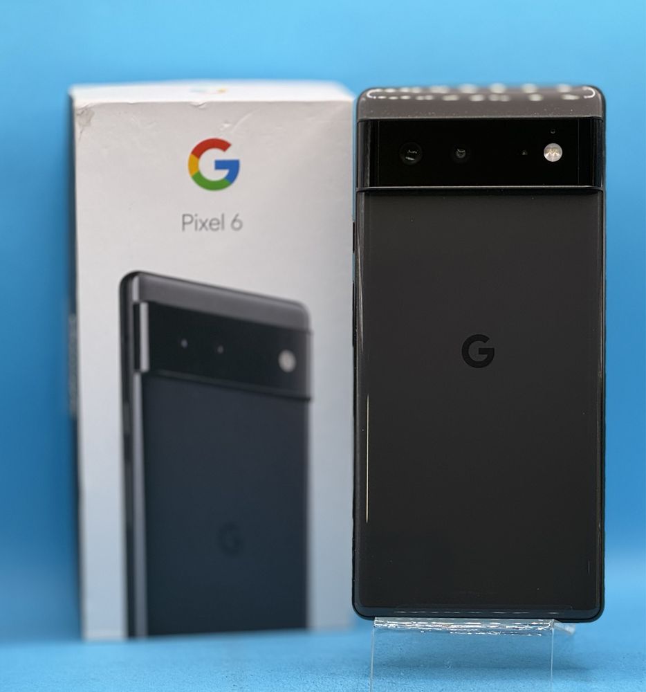 Google Pixel 6, 6GB RAM, 128GB, Dual SIM, Stormy Black