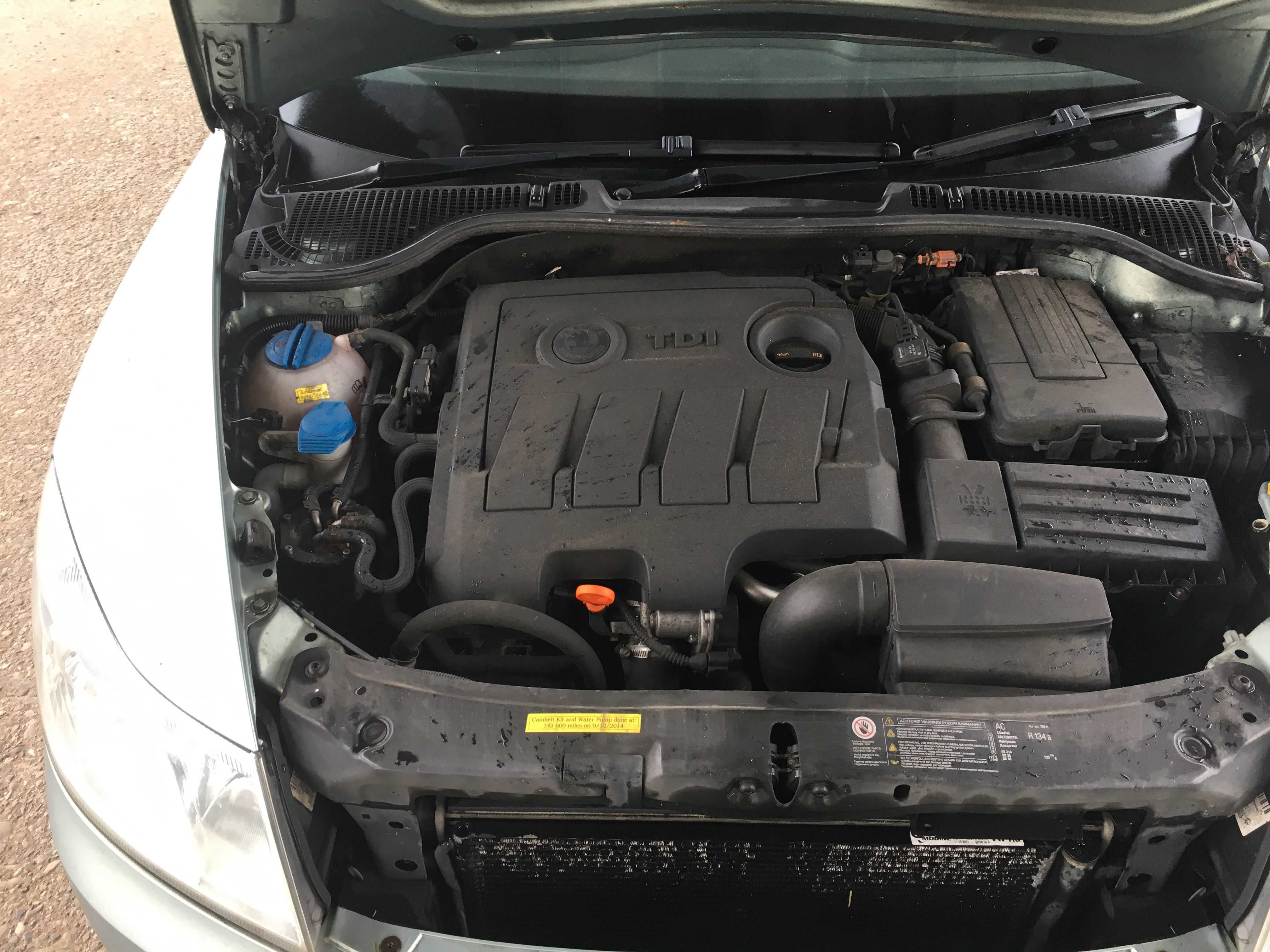 turbina si piese skoda rapid 1.6 tdi CAY 2012-2015 din dezmembrari