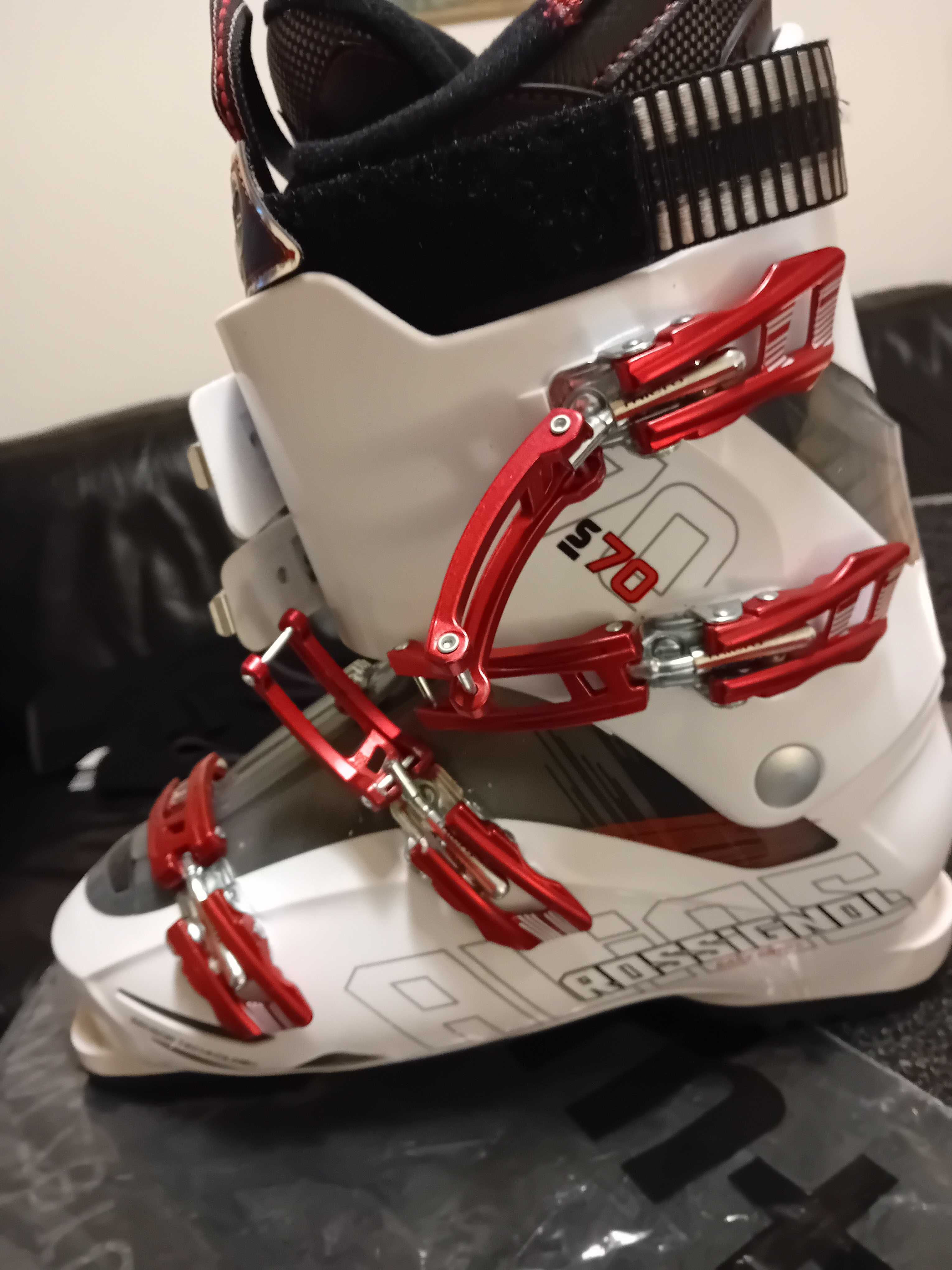 Ски Rossignol, автомати Rossignol, ски обувки,щеки,калъф за ски.