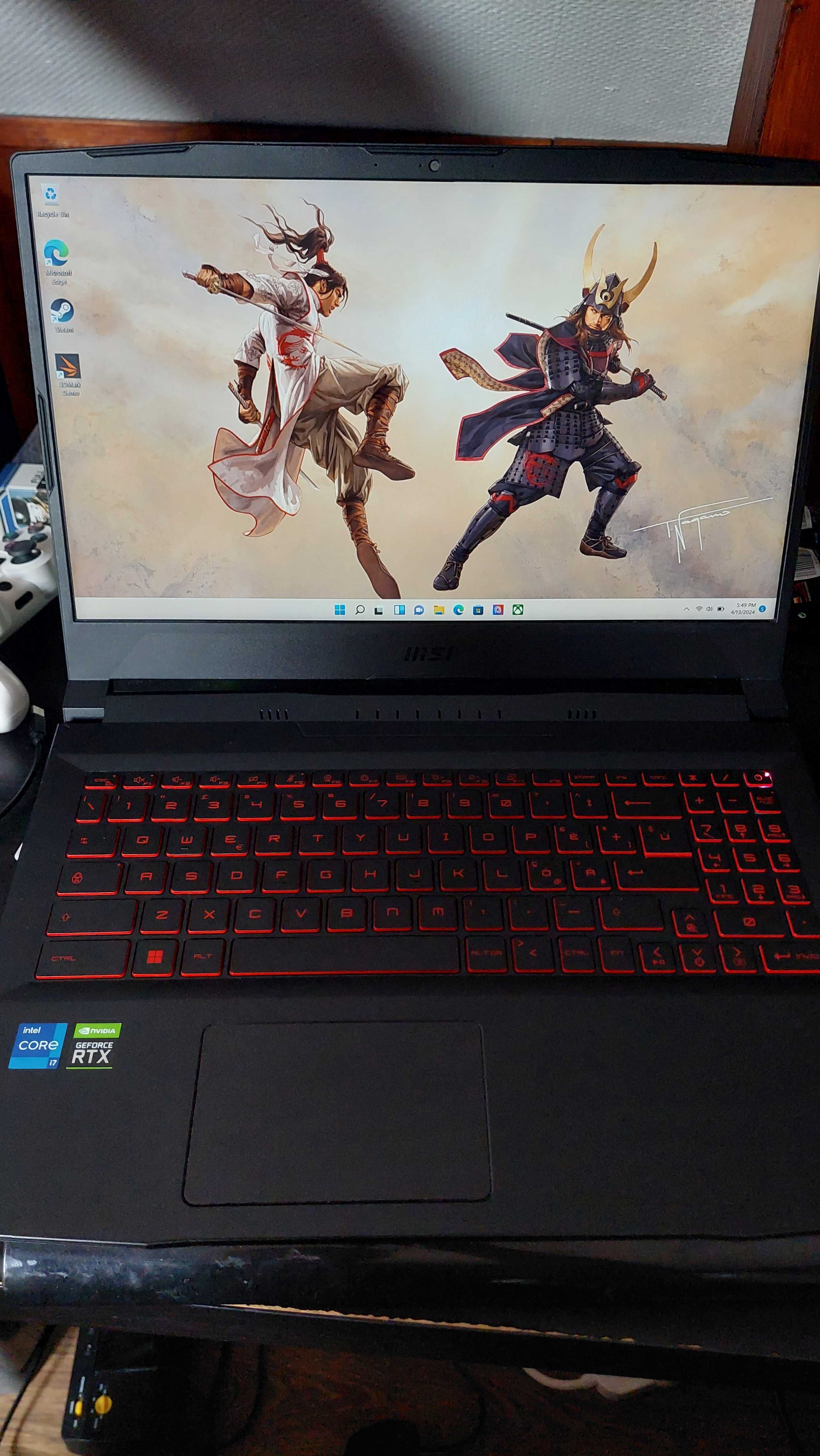 Laptop Gaming Nou Msi Katana I7 11800h rtx 3070