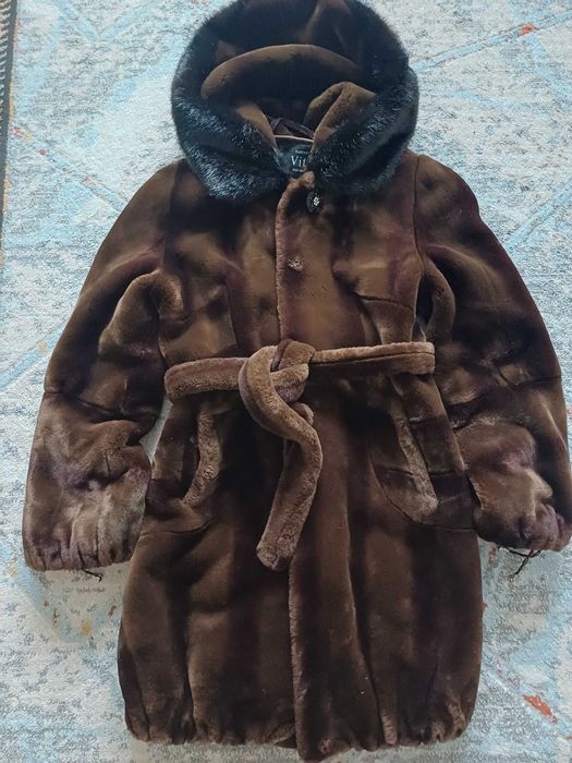 Шуба женская мутон