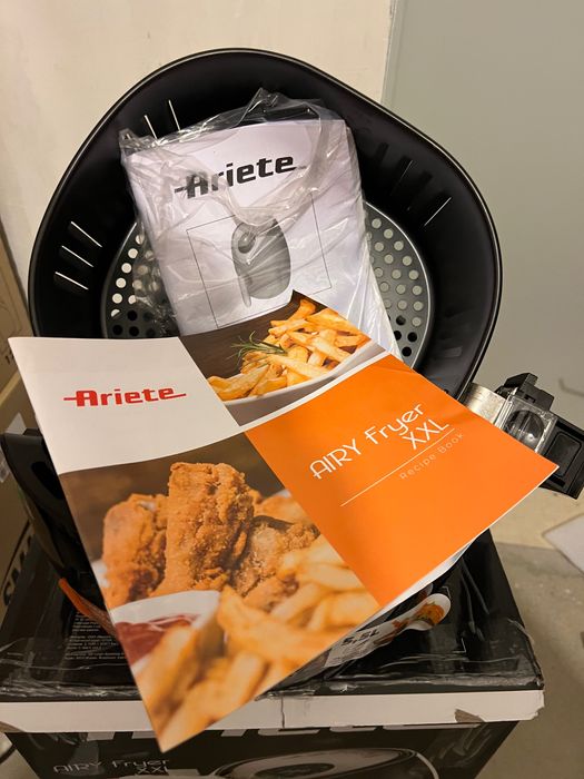 НОВ!Фритюрник с горещ въздух 5.5 л. Ariete Airy Fryer XXL 1800W