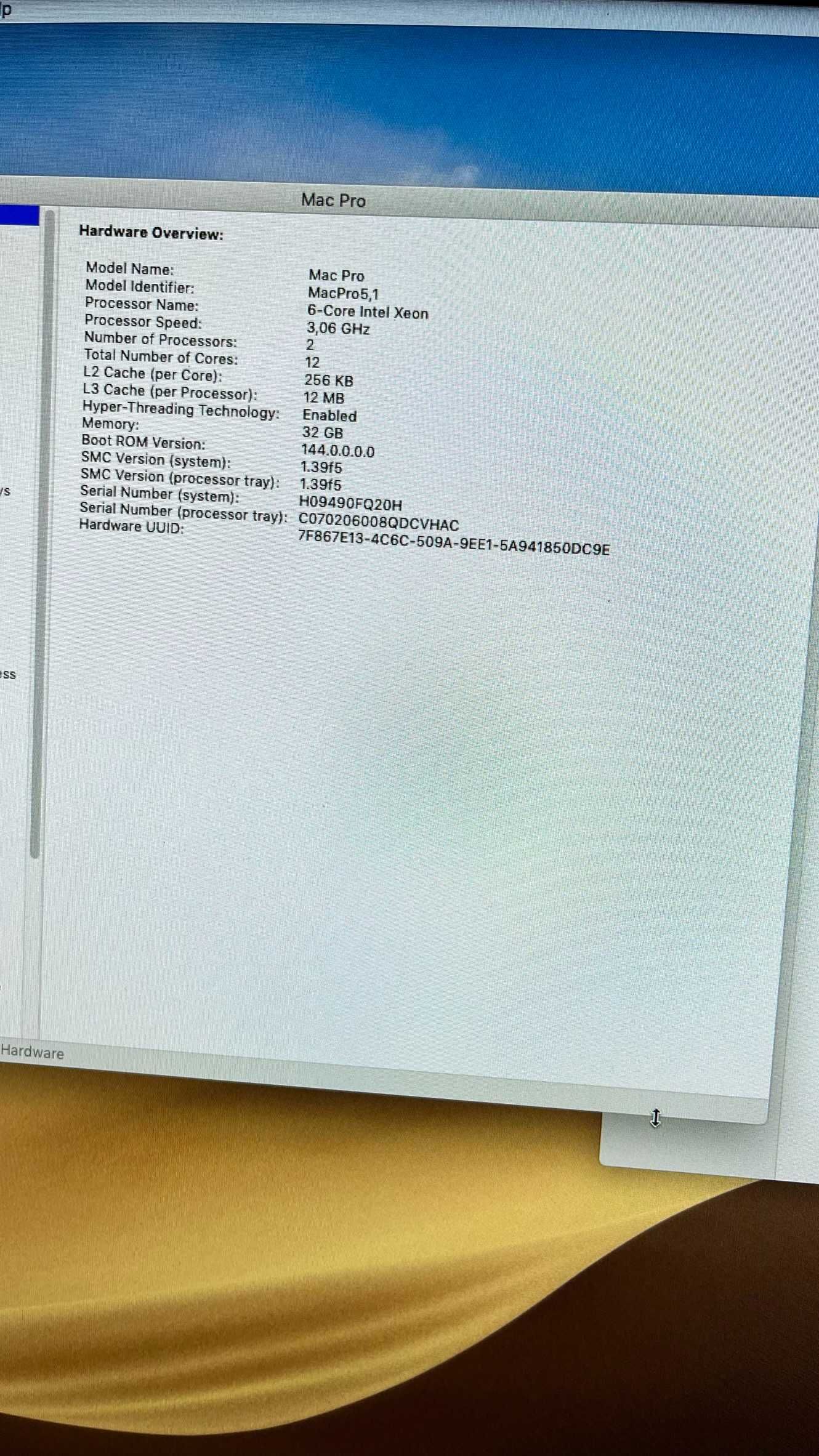 Mac Pro 5,1 Dual CPU