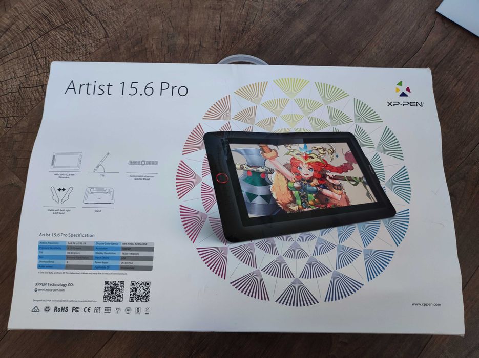 графичен таблет XP- PEN Artist 15.6 Pro