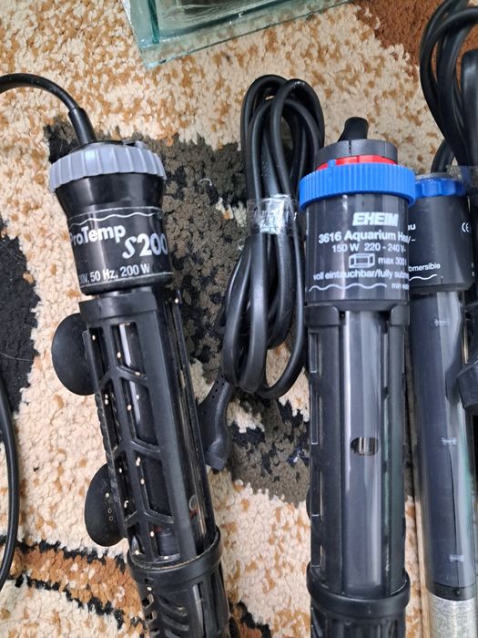 Încălzitoare și  pompe pentru  acvariu