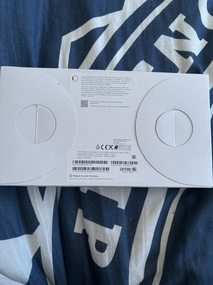 Ceas aplle ultra 2 titanium full
